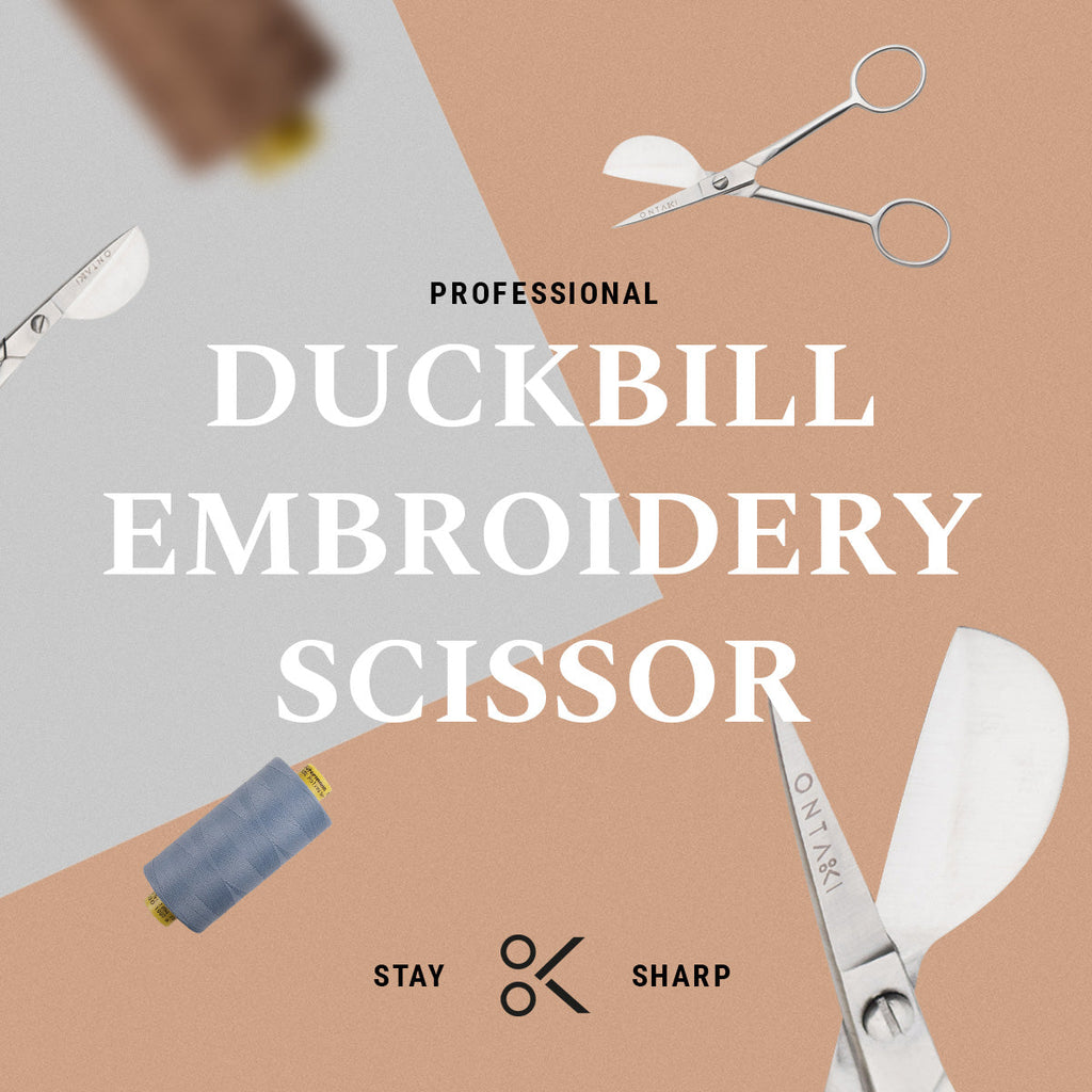 ONTAKI Duckbill Applikationsbroderisax (4,5")