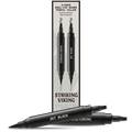 Stylo pour remplissage de barbe - Double embout (pack de 2) - Noir intense