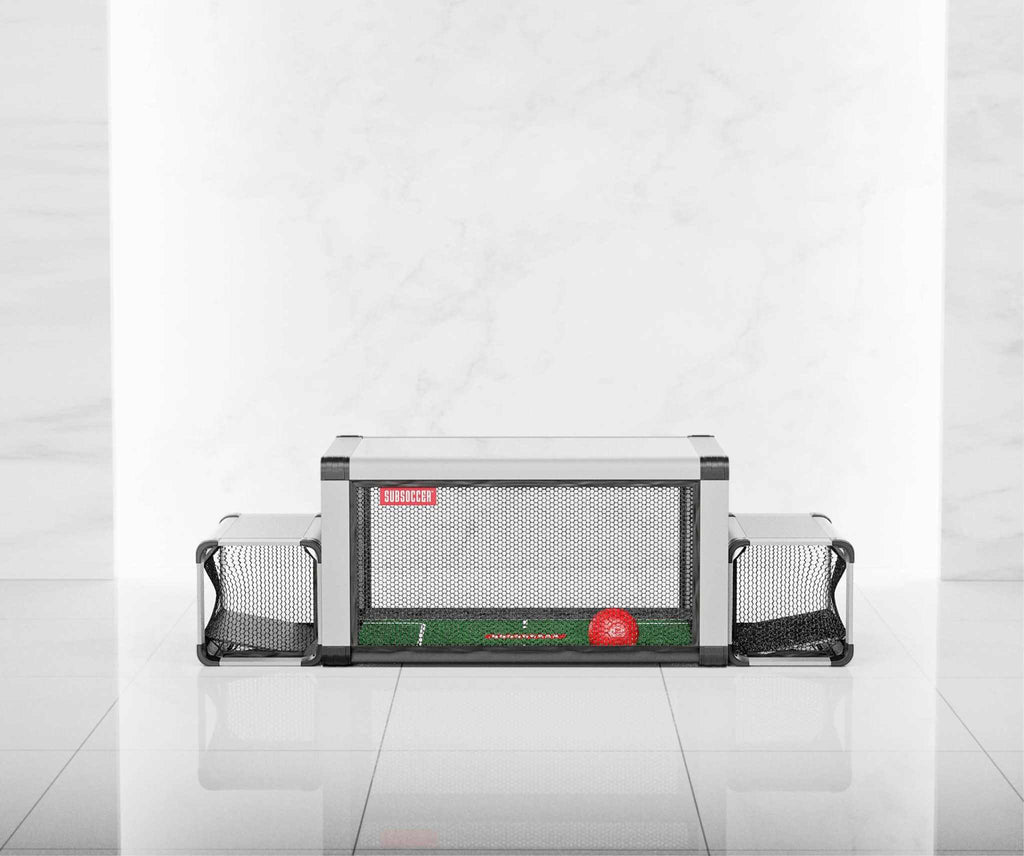 Subsoccer S7 - Jeu de football de table premium - Blanc