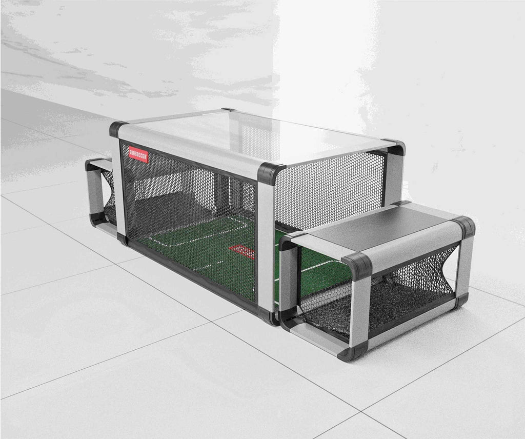 Subsoccer S7 - Jeu de football de table premium - Blanc