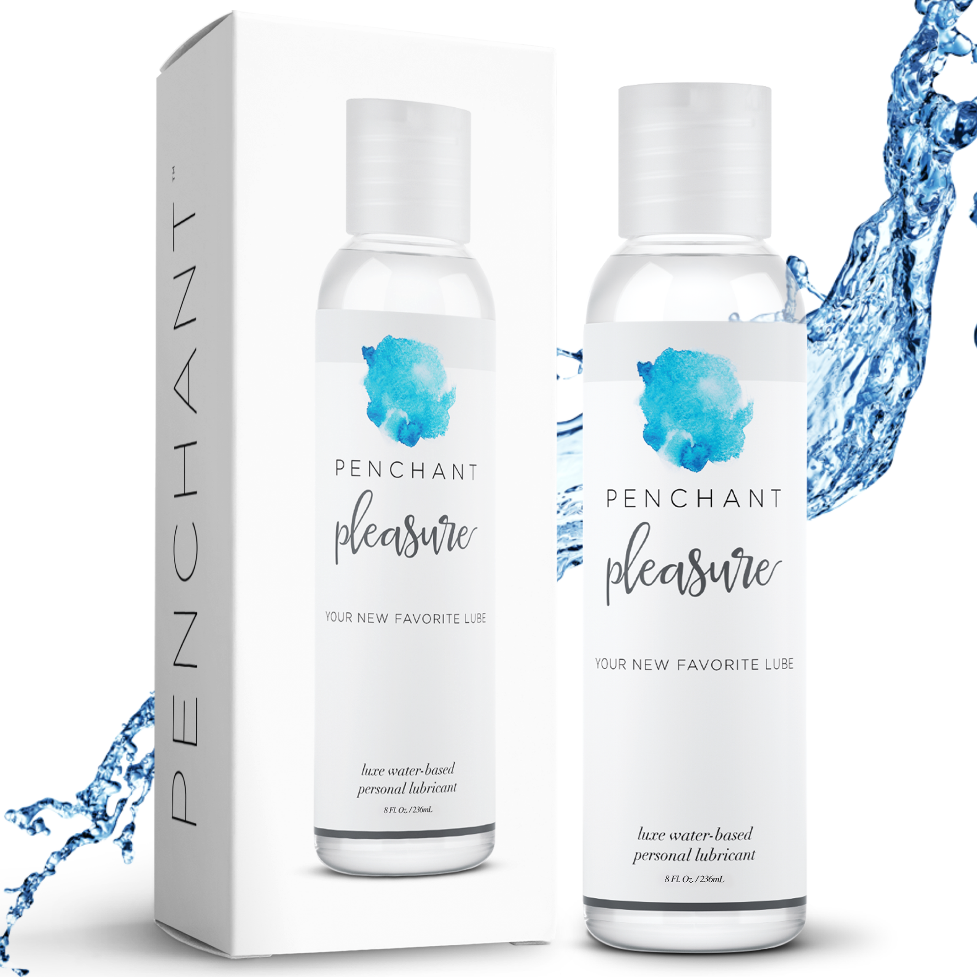 Penchant Intimate Lubricant - Water Based 8oz - 240ml