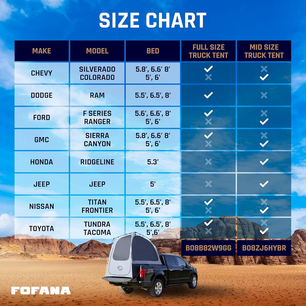 Fofana Truck Bed - Mid Size