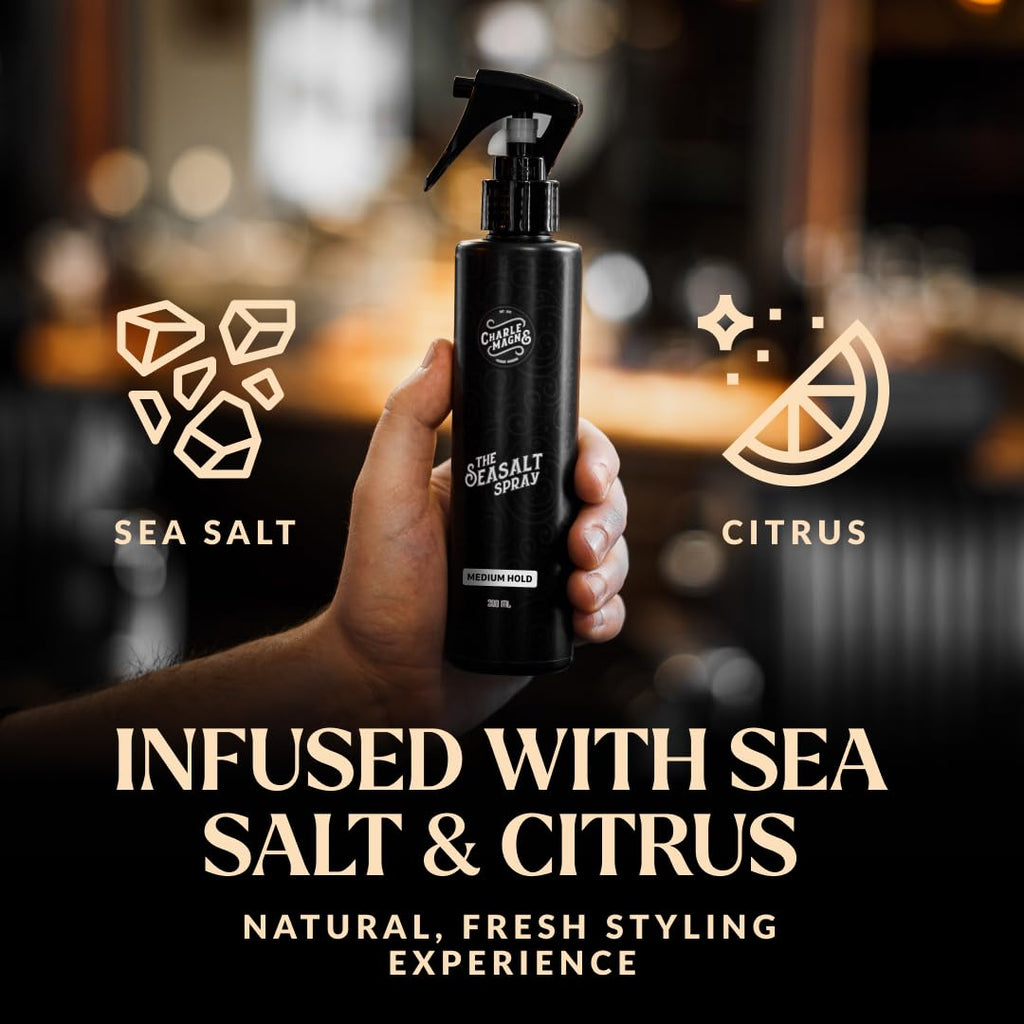 Charlemagne Sea Salt Hair Spray - Medium