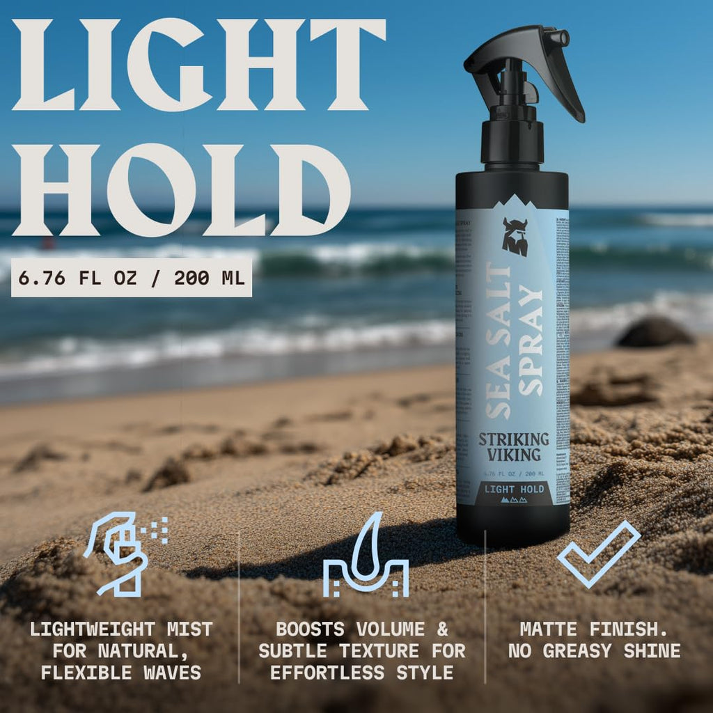 Havssaltspray för män - Blue Ocean - Lätt