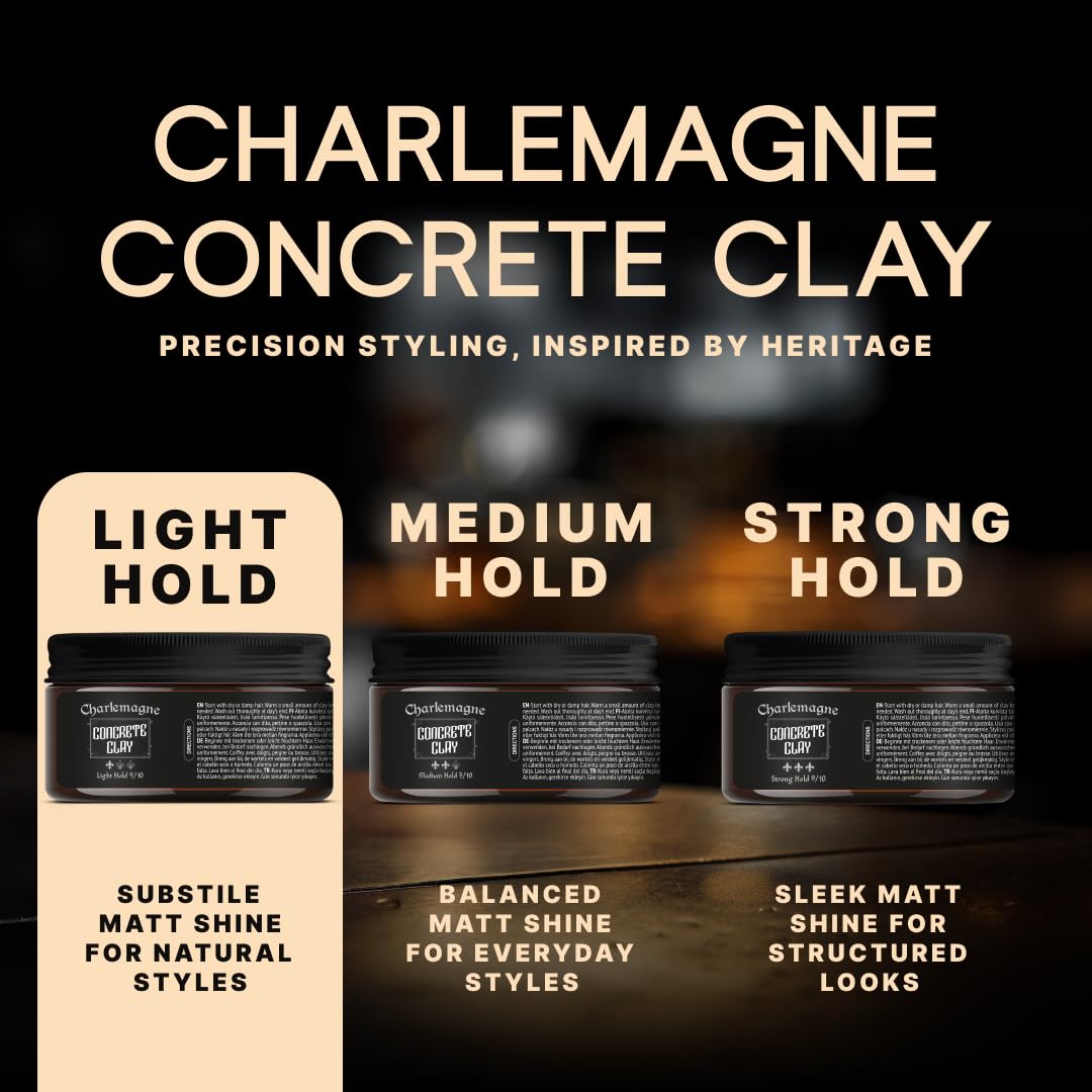 Pomade Capillaire Originale - Parfum Old School - Tenue Légère - Lot de 3