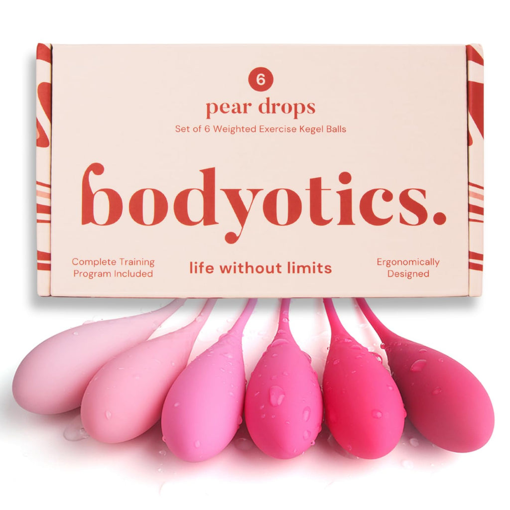 Bodyotics Boules de Kegel – Poids pour Bien-être Pelvien (6 pièces)