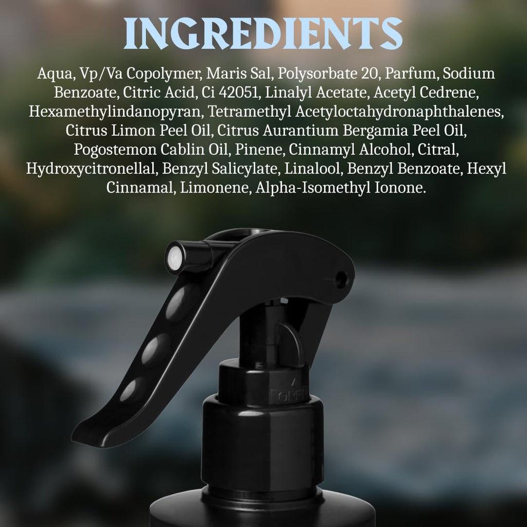 Havssaltspray för män - Blue Ocean - Lätt