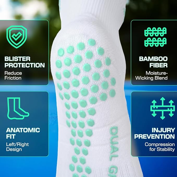 LUX Racket Grip Tape, Wit, Ultra-Kleverige Overgrip voor Tennis, Padel, Squash en Badminton