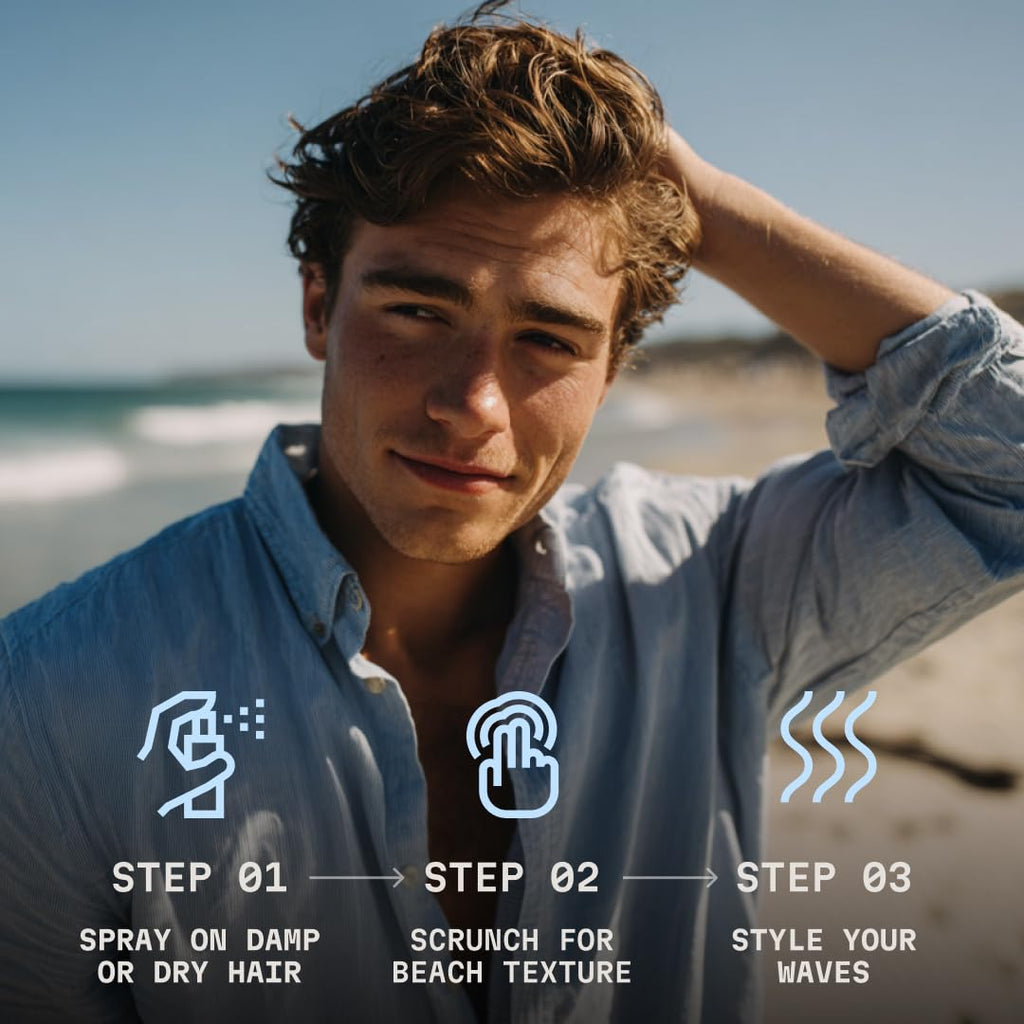 Sea Salt Spray for Men - Blue Ocean - Medium