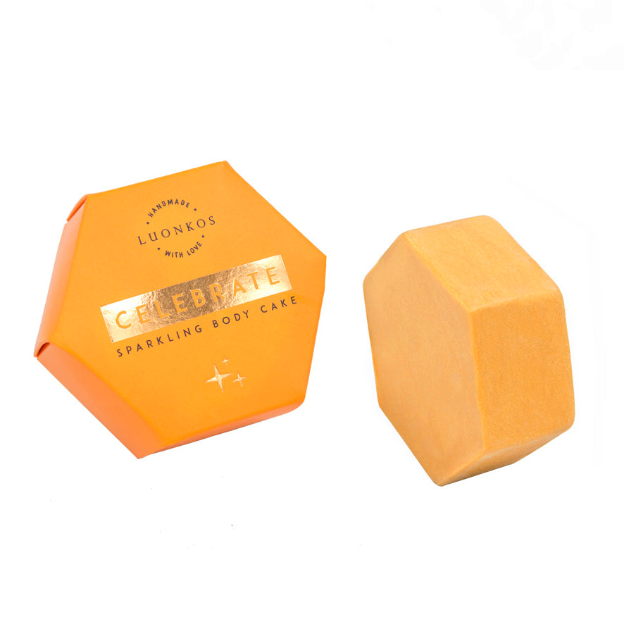 Luonkos Celebrate sparkling body oli cake