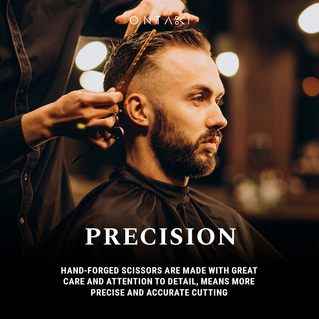 ONTAKI Haarverdunningsschaar Set Zilver