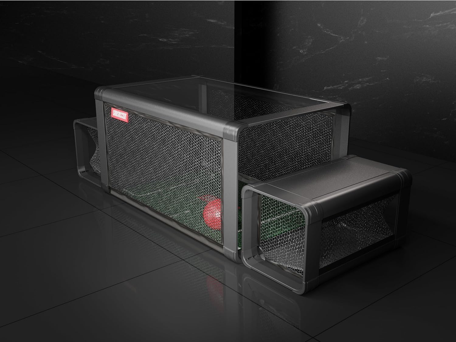 Subsoccer S7 - Premium bänkfotbollsspel - Svart