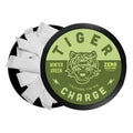 Tiger Charge Wintergreen Caffeine Pouches, 100mg Caffeine per Pouch, Sugar-Free Oral Energy Supplement, Cool Mint Flavor, Portable Energy Boost, 5-Pack