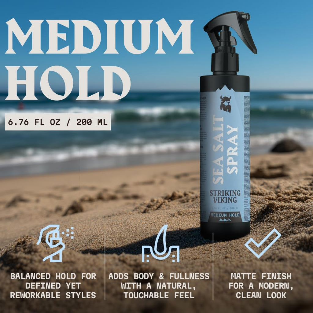Sea Salt Spray for Men - Blue Ocean - Medium