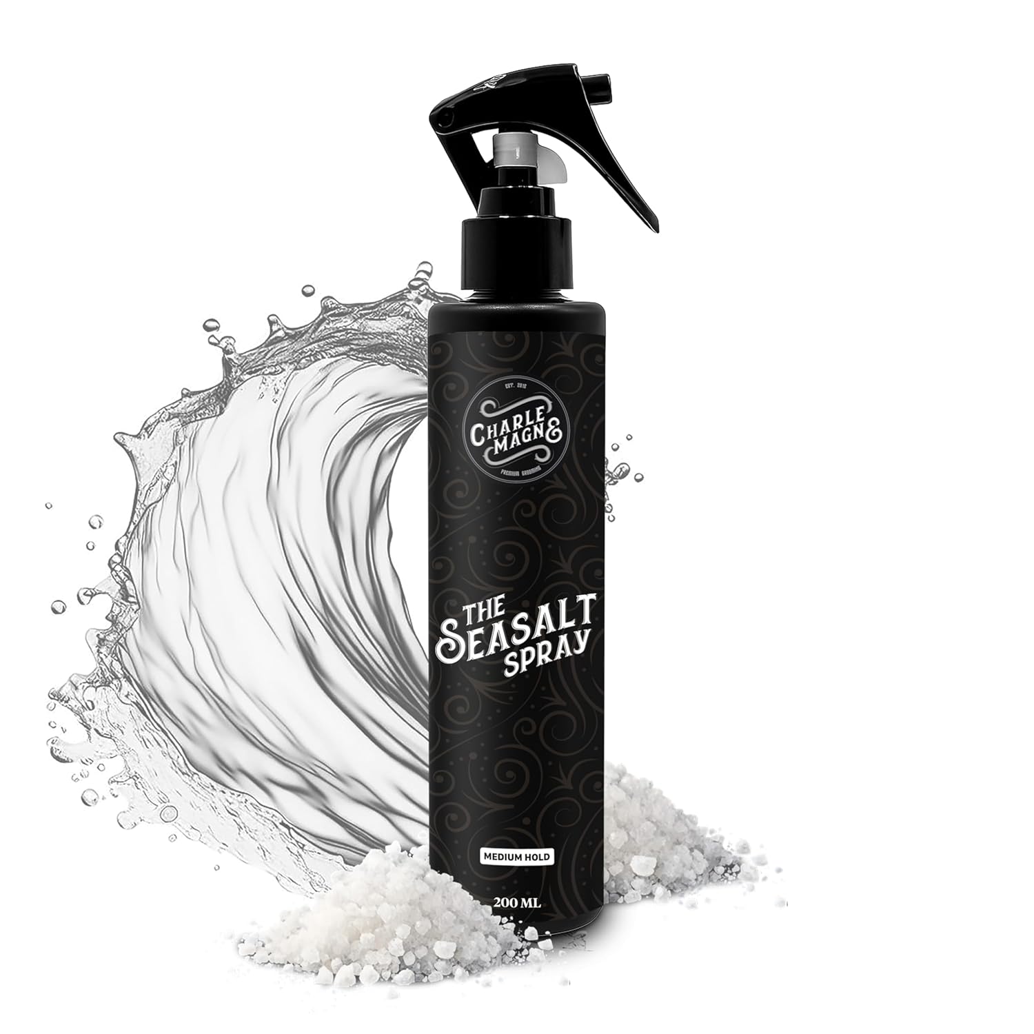 Spray Capillaire au Sel Marin Charlemagne - Tenue Moyenne