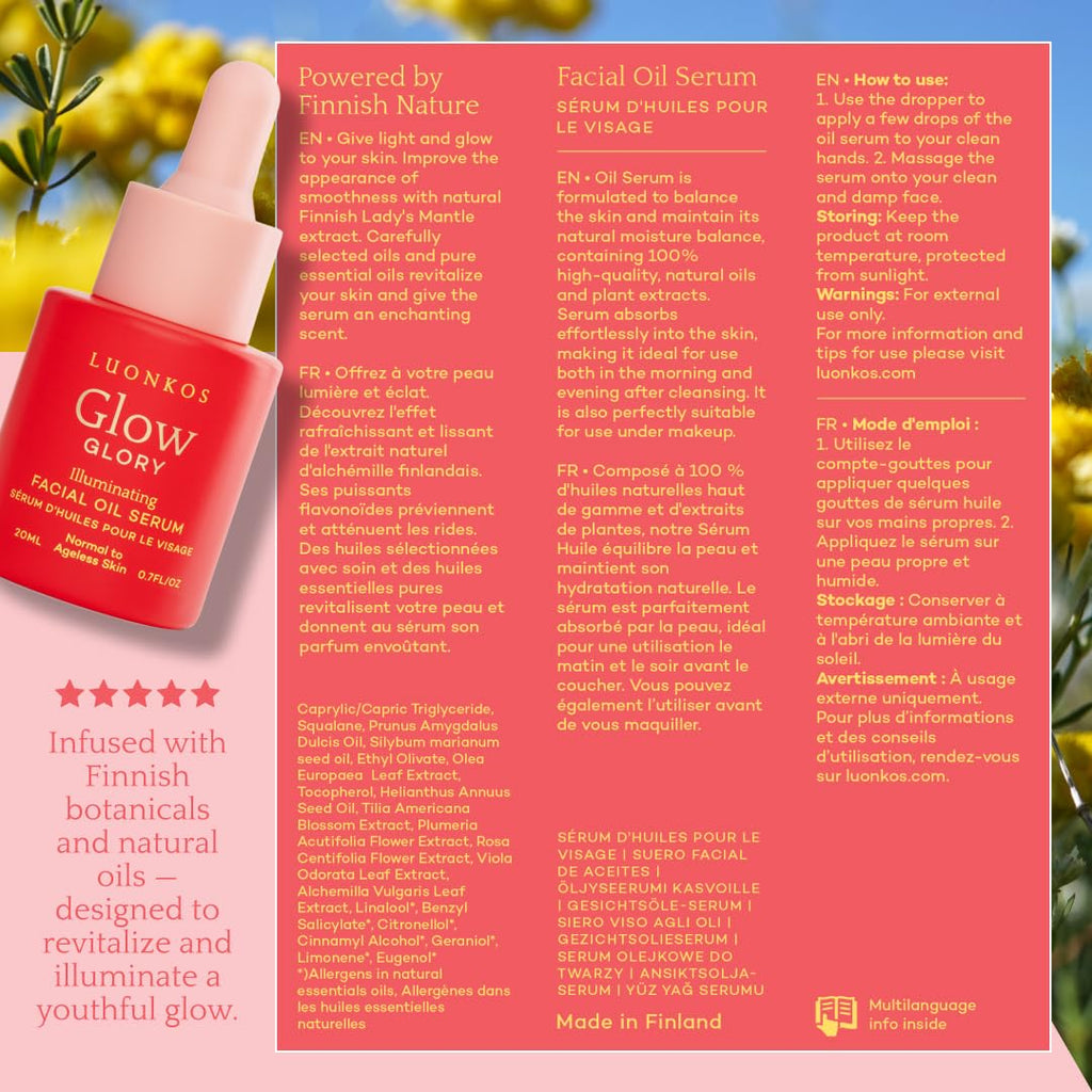Luonkos Glory Gesichtsöl-Serum 20ml