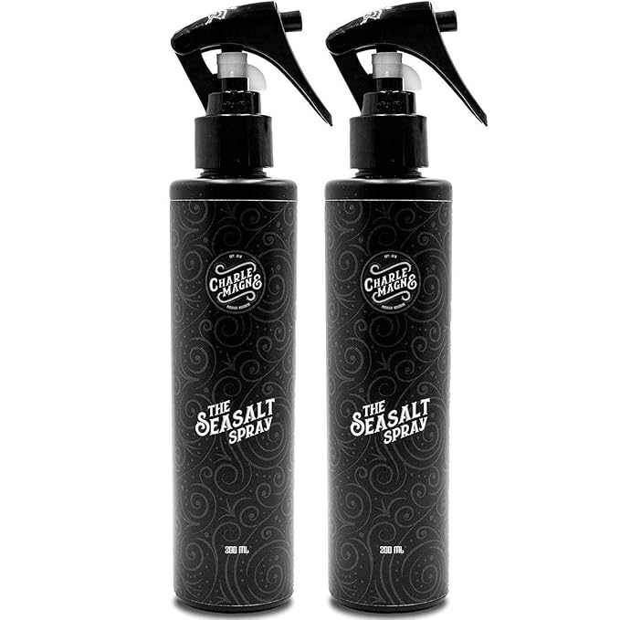 Spray Capillaire au Sel Marin Charlemagne - Forte Tenue - Lot de 2