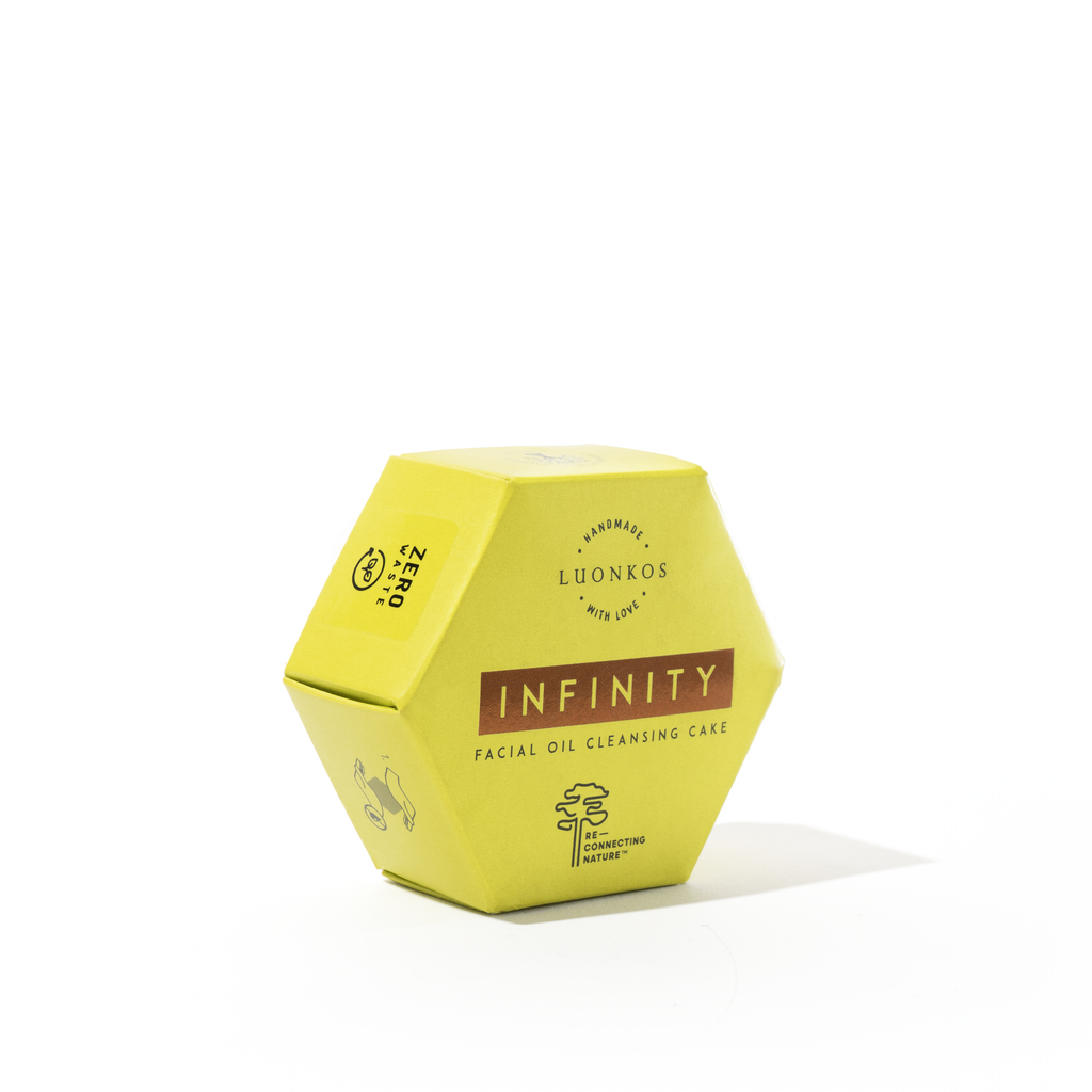 Luonkos Infinity facial oil cleansing cake