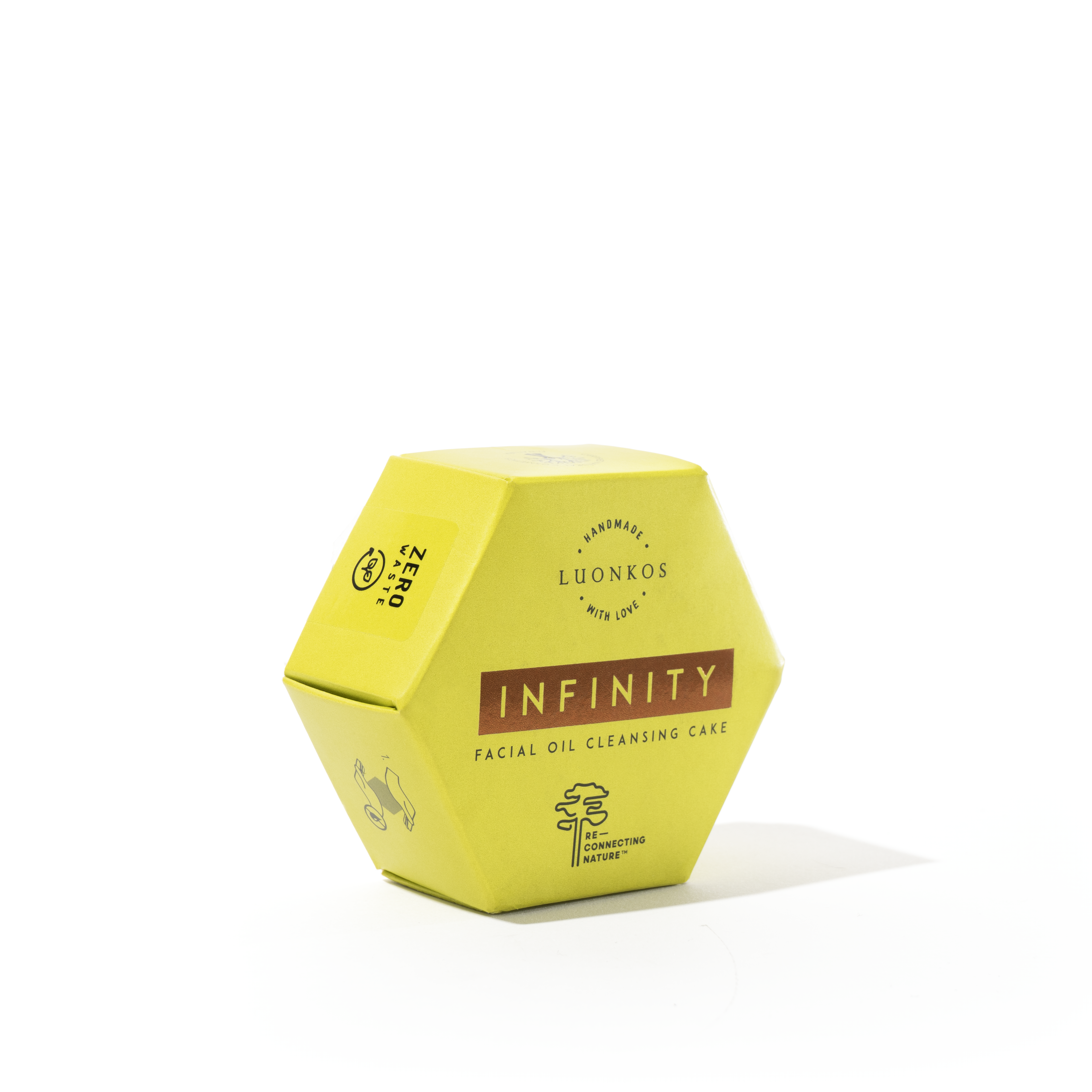 Luonkos Infinity facial oil cleansing cake
