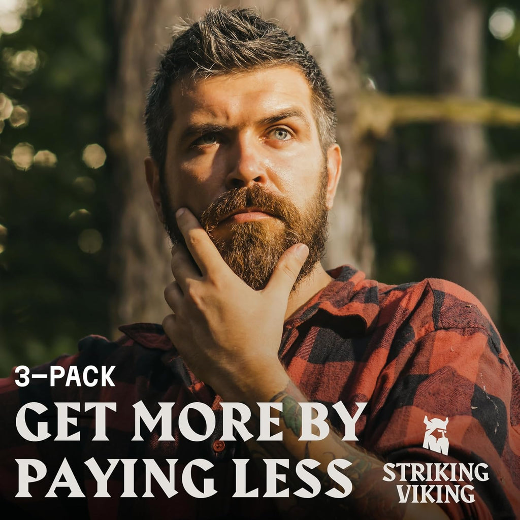 Olej do brody - Wanilia - zestaw 3 szt.