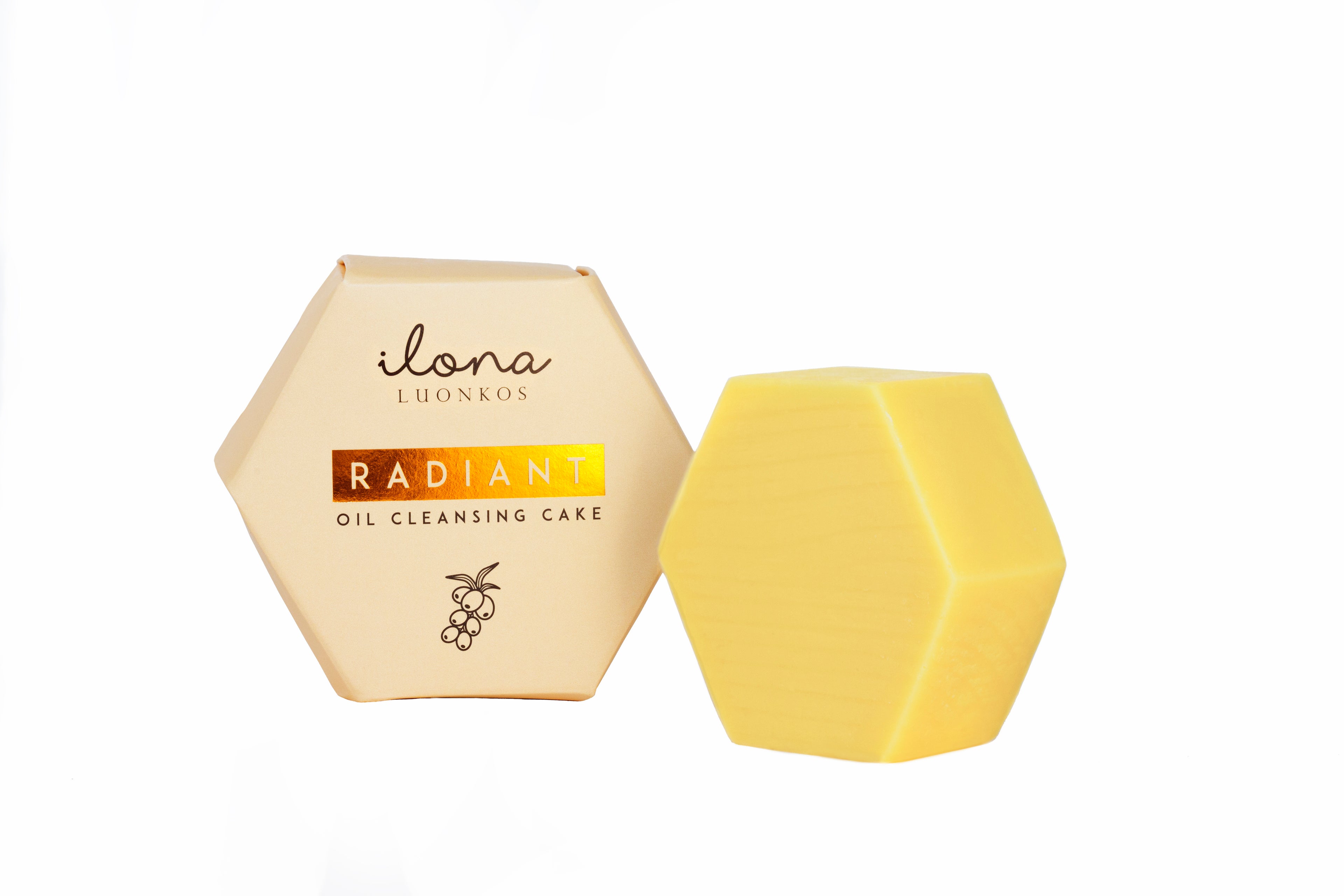 Luonkos Radiant facial oil cleansing cake