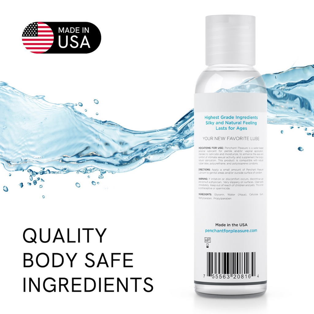 Penchant Intimate Lubricant - Water Based 8oz - 240ml