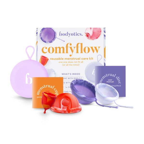 Coupe Menstruelle & Disque - Ensemble de Soin Réutilisable Bodyotics Comfyflow