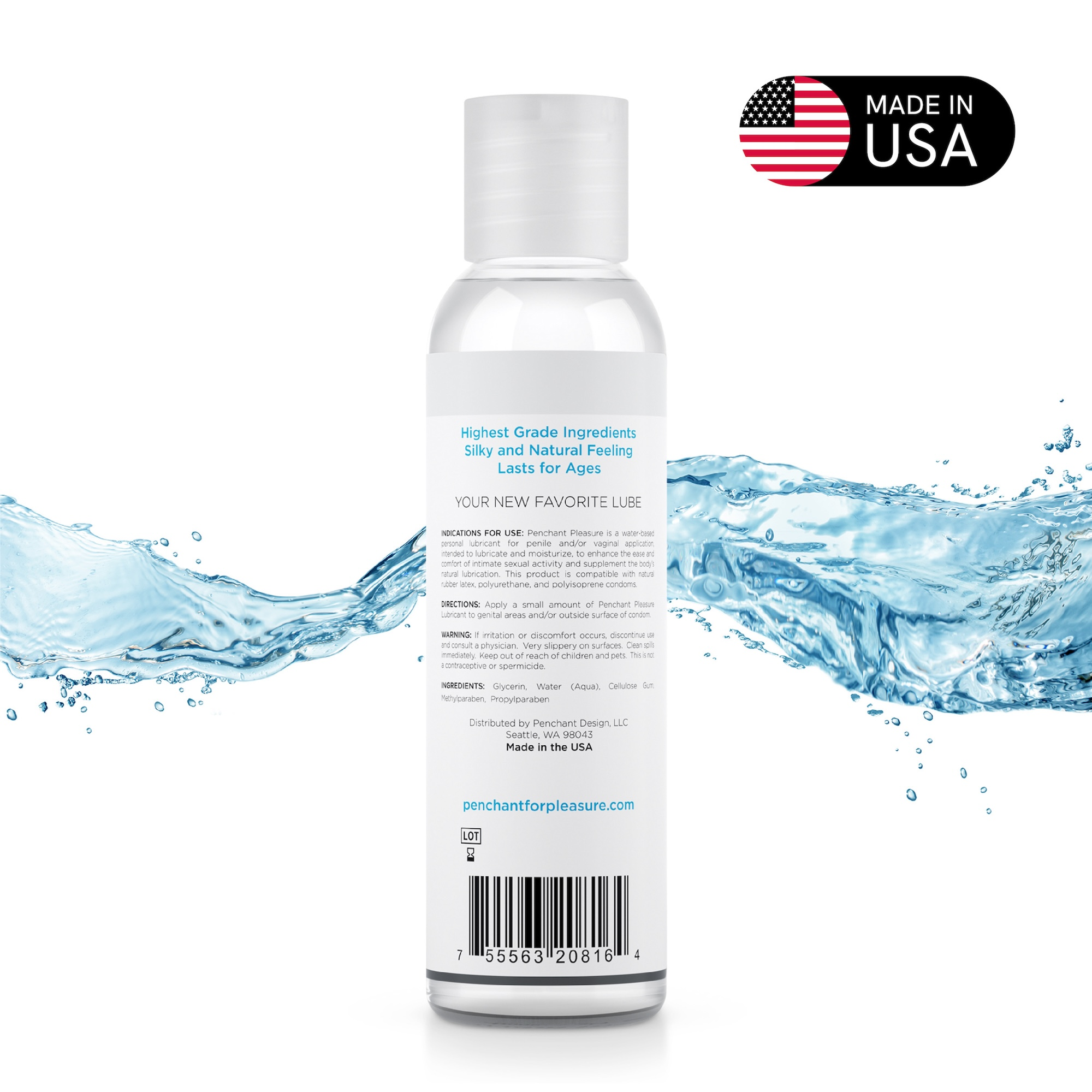 Lube - Water-based (4oz) - 3x