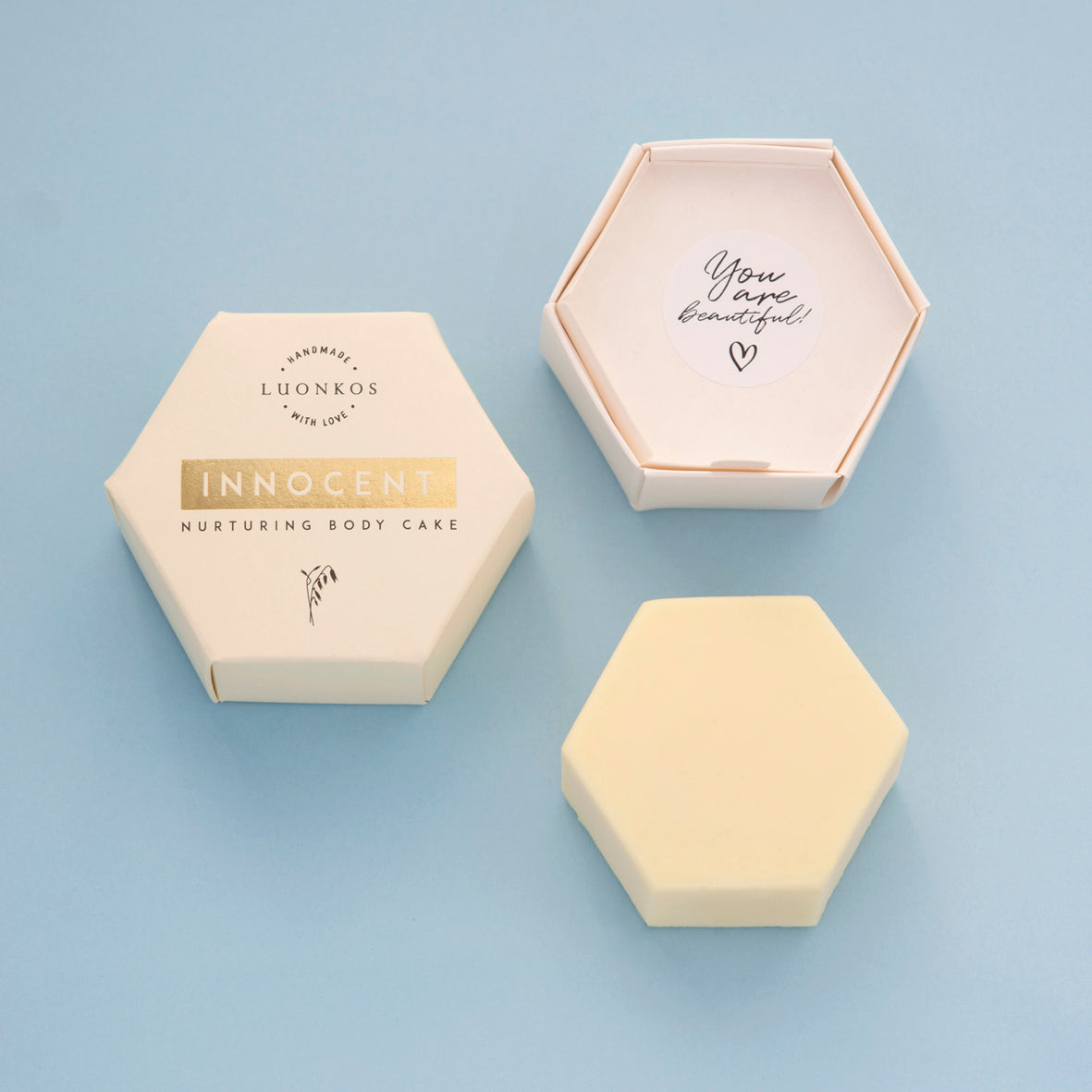 Luonkos Innocent nurturing body oil cake