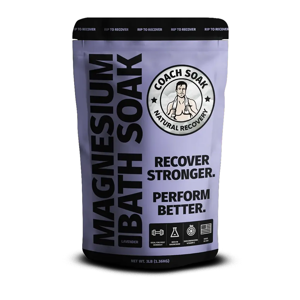 Herstel Badzout – Post Workout Magnesiumvlokken - Lavendel