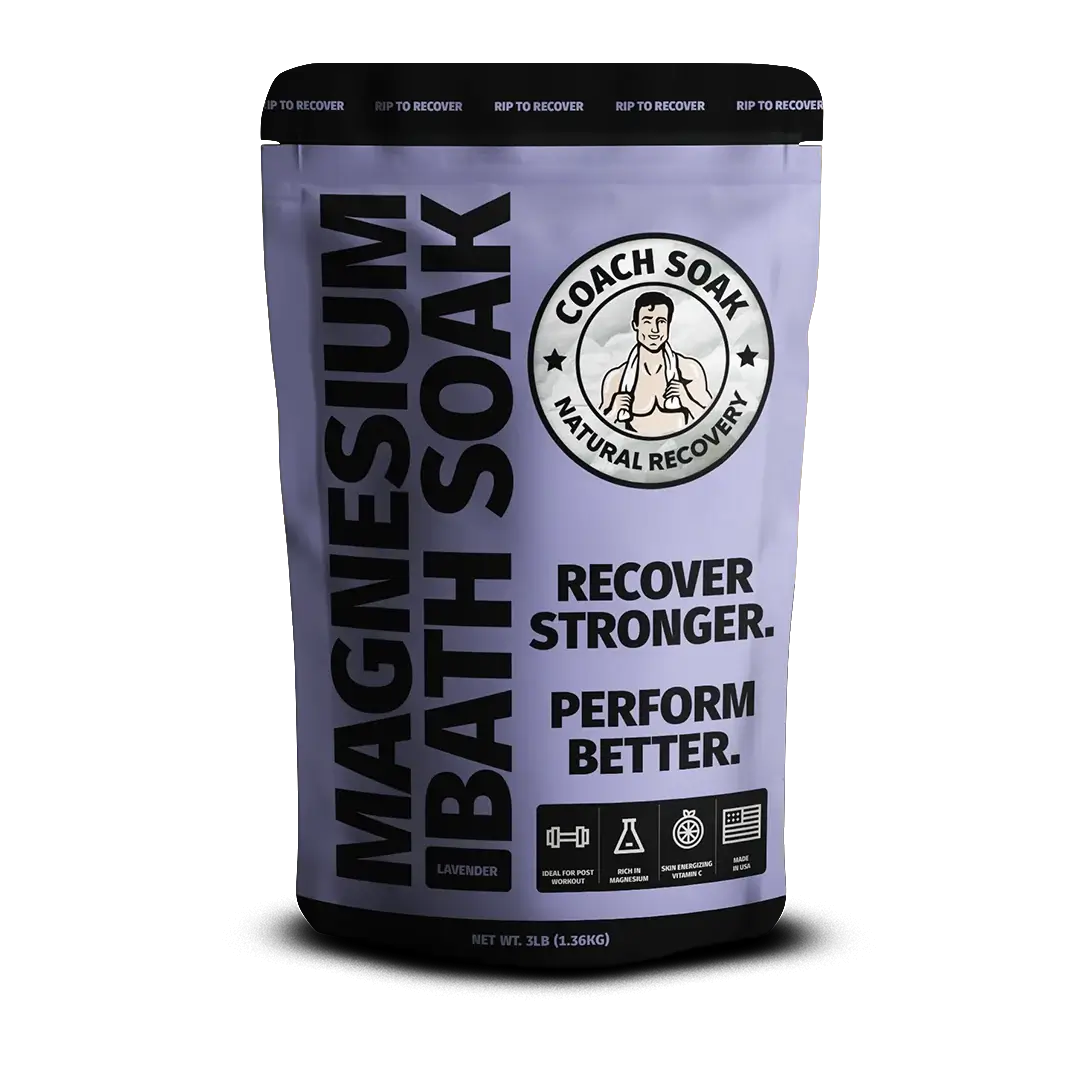 Herstel Badzout – Post Workout Magnesiumvlokken - Lavendel