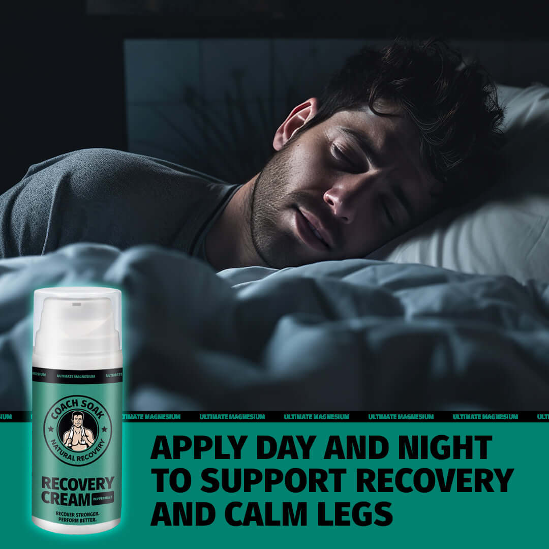 Crème de récupération musculaire Coach Soak - Menthe poivrée rafraîchissante