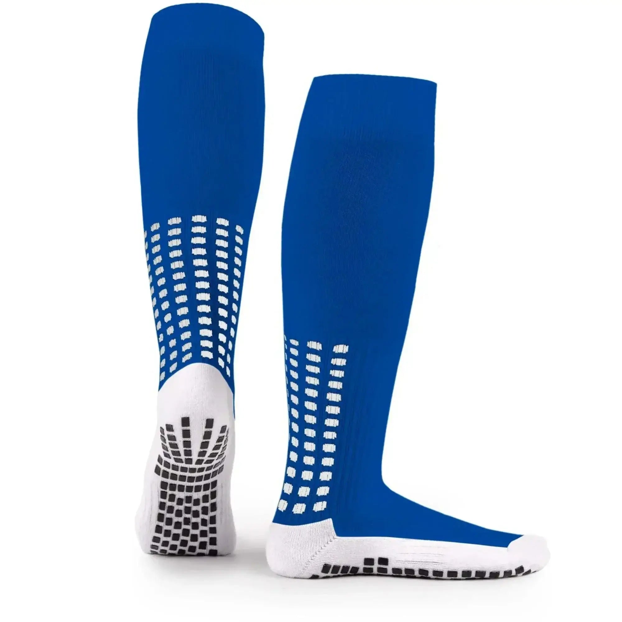 Grip Socks Football Knee Socks - Blue - LUX - Blue