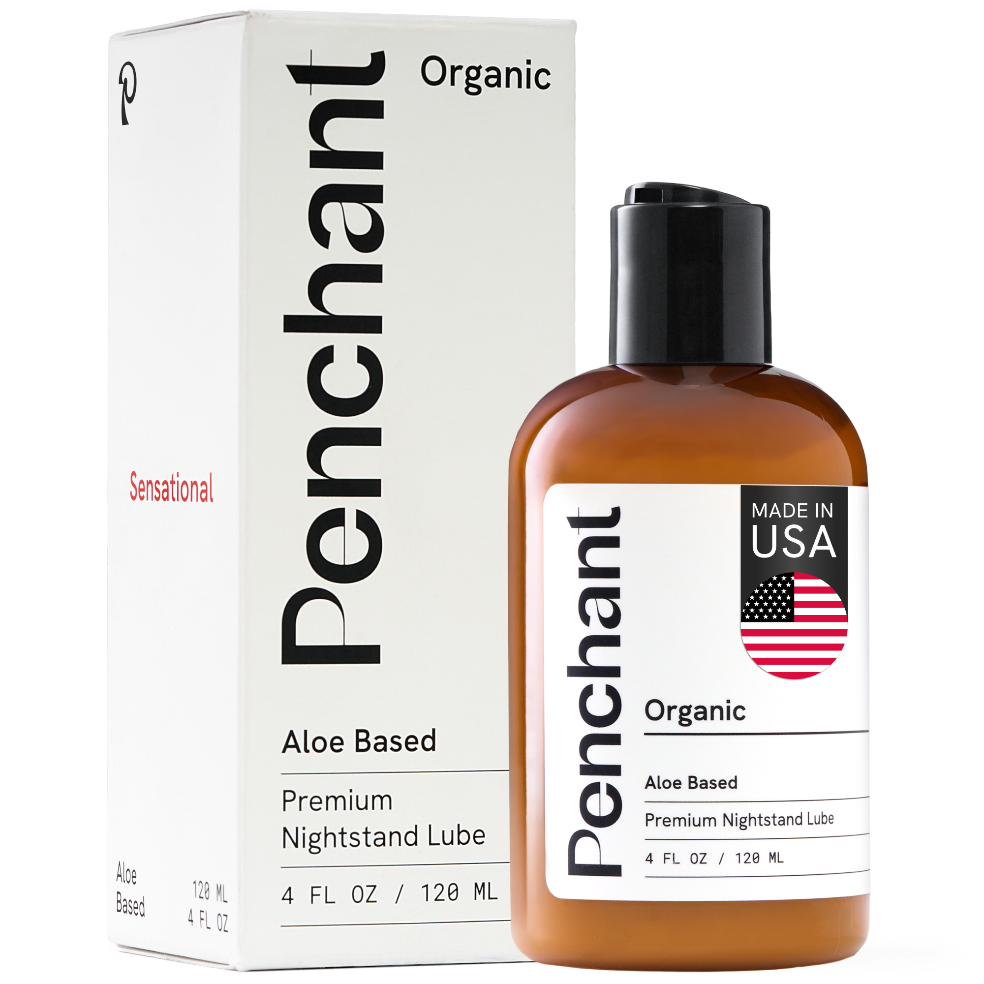 Penchant Organic Lubricant Aloe Based 4oz 120ml