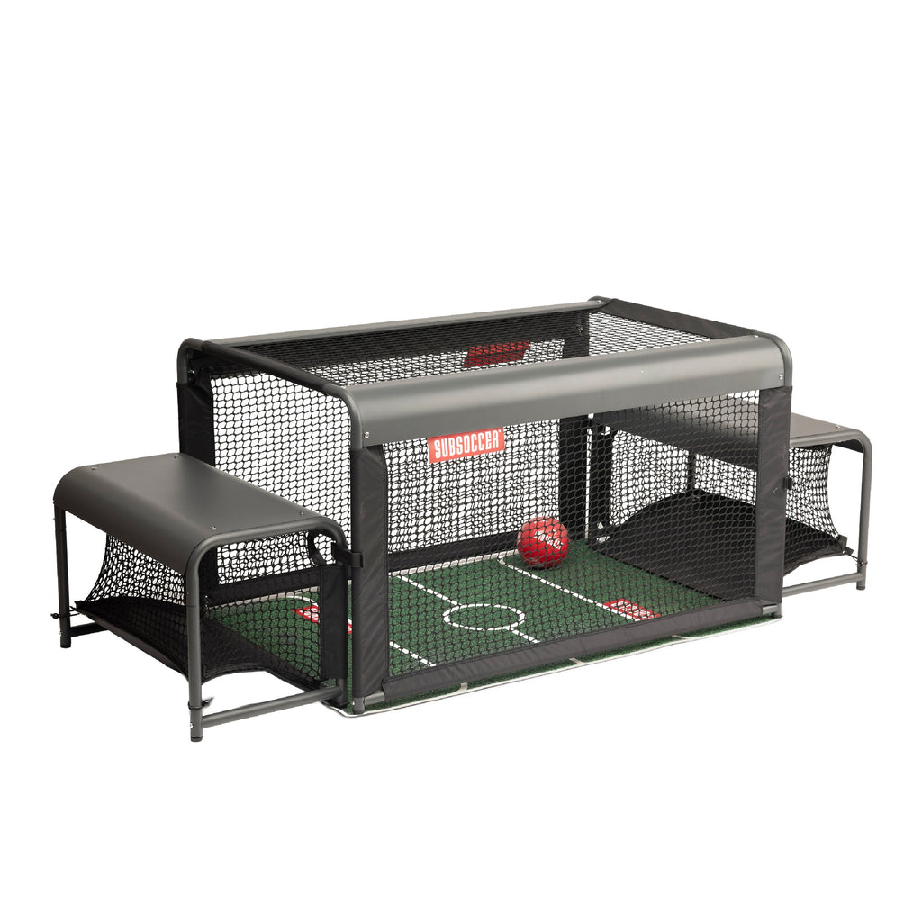Subsoccer S3 Edge portable bench soccer game, anthracite grey, full product