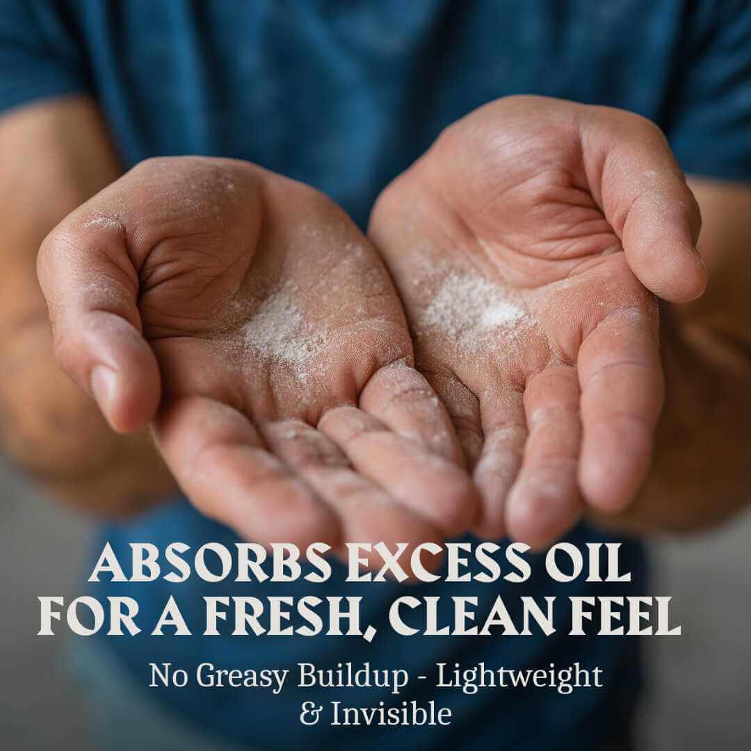 Hair Styling Powder for Men - Light Hold - Vanilla Scent