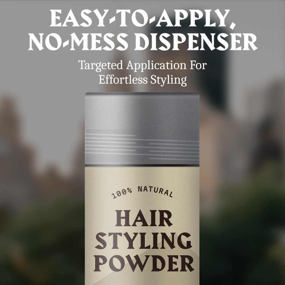 Hair Styling Powder for Men - Light Hold - Vanilla Scent
