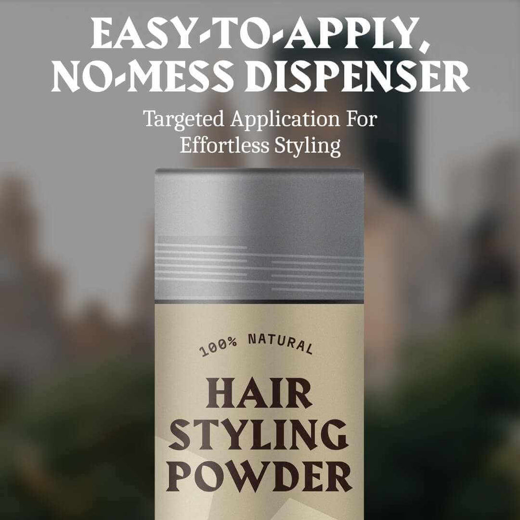 Hair Styling Powder for Men - Strong Hold - Vanilla Scent