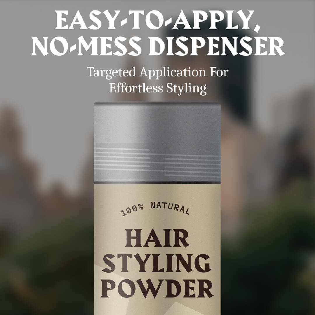 Hair Styling Powder for Men - Strong Hold - Vanilla Scent