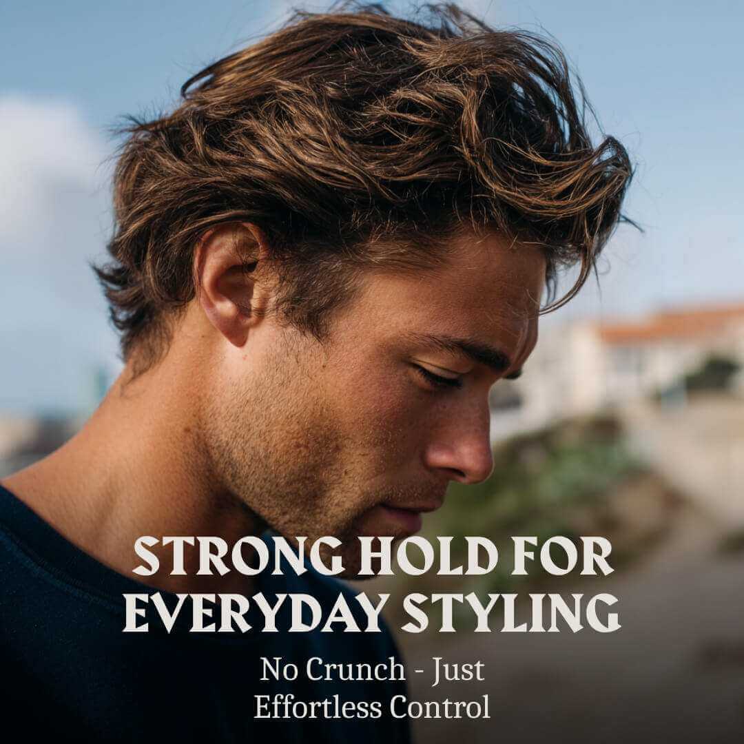 Hair Styling Powder for Men - Strong Hold - Vanilla Scent