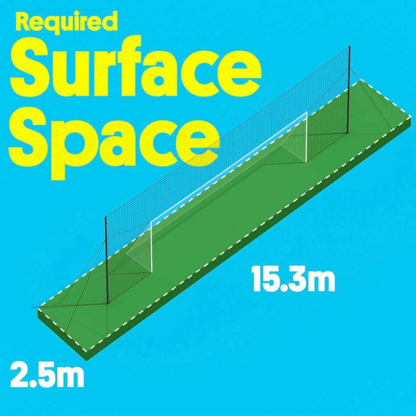Bramka do piłki nożnej z siatką do odbijania i tylną siatką – Open Goaaal Regulation