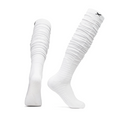 LUX Grip Scrunch Socks (White)