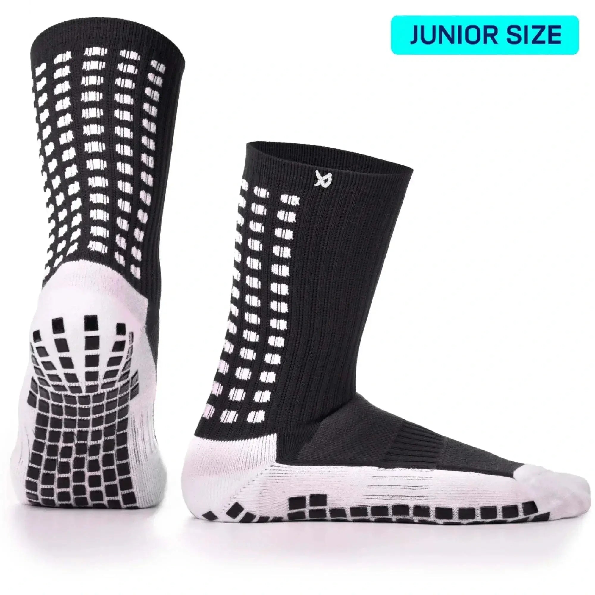Grip Socks Football - Calf Socks - Black - LUX - Black / Small