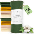 MIOECO Unpaper Towel Set - 24 pcs - 4 colors