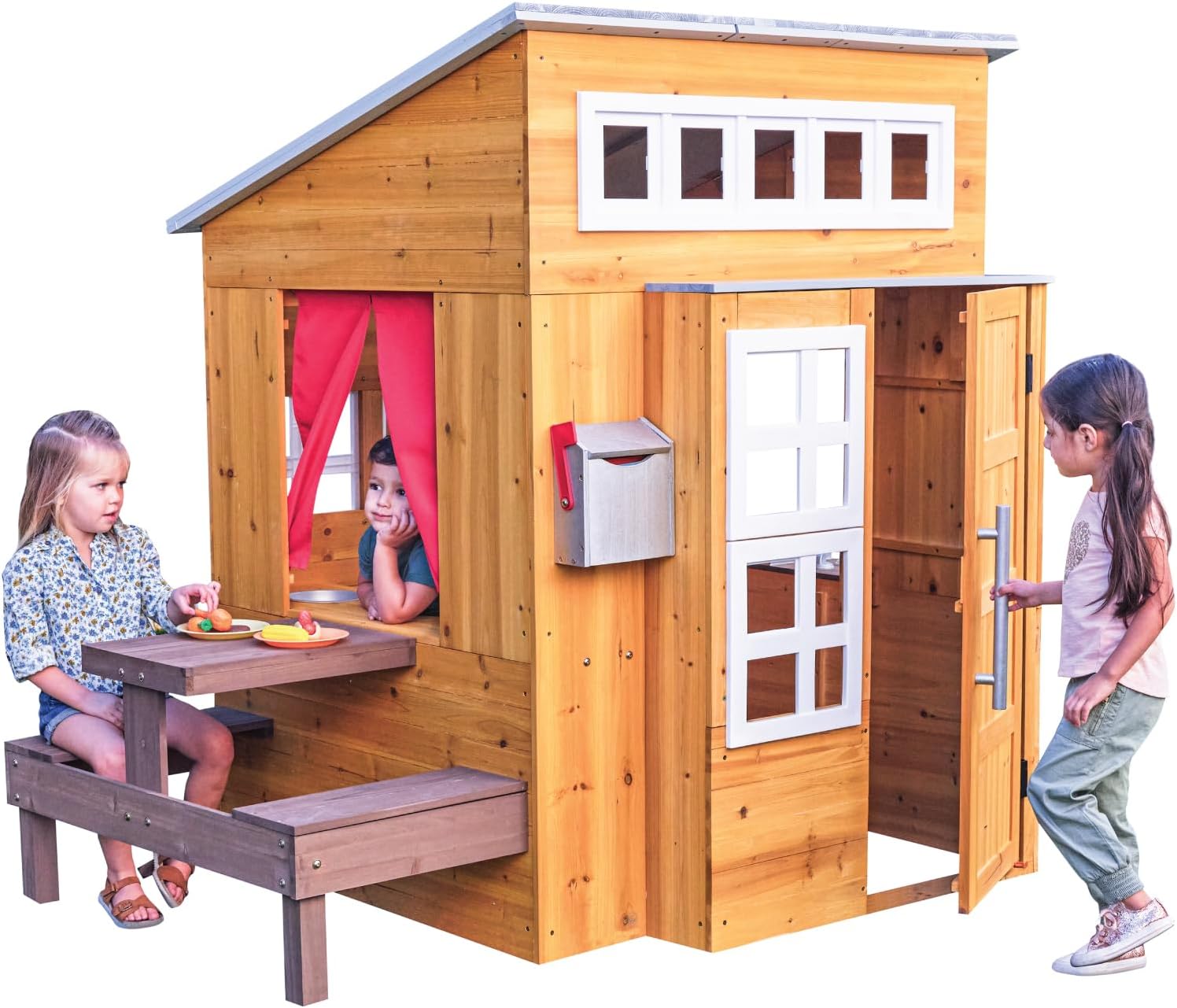 KidKraft Maison de Jardin Moderne en Bois 182