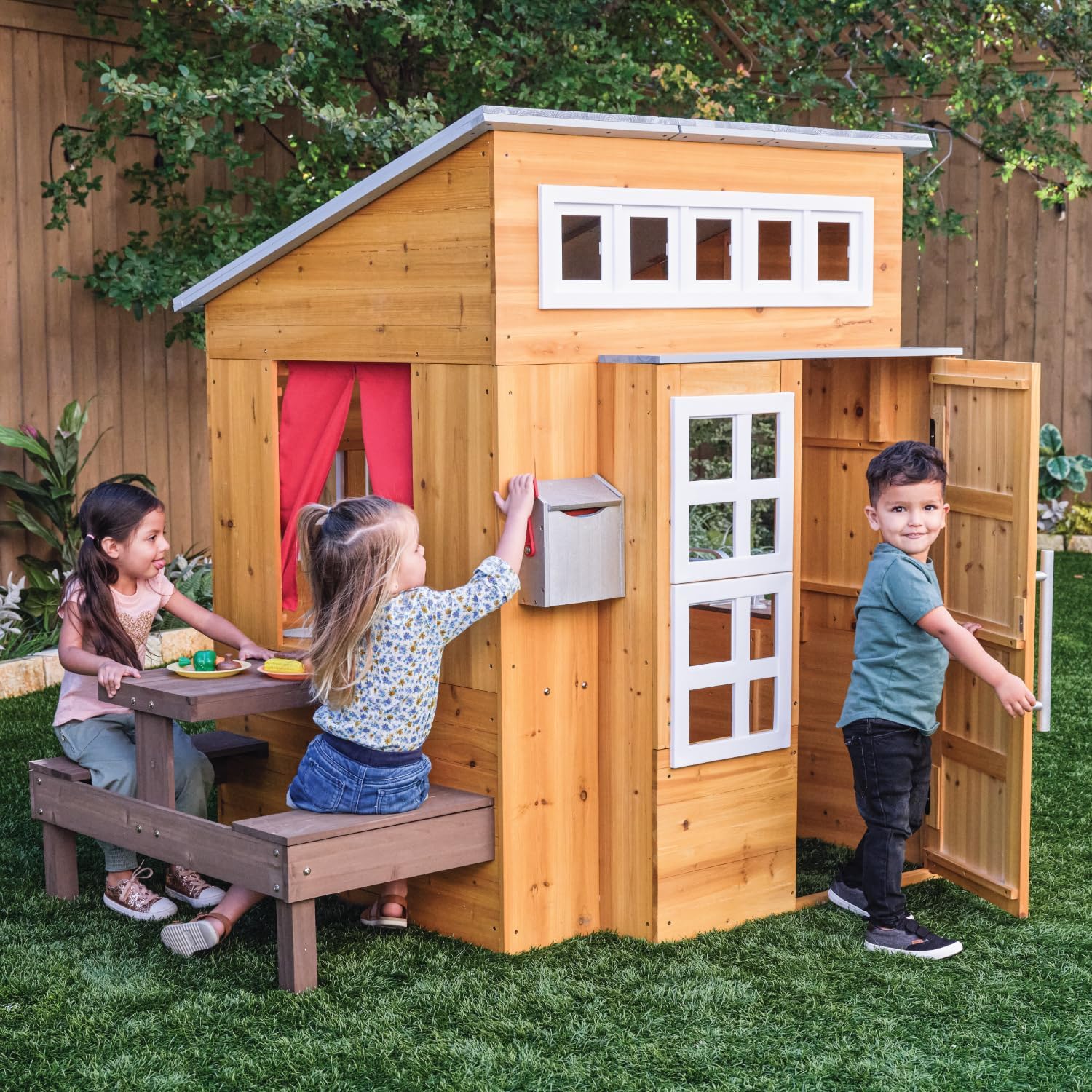 KidKraft Maison de Jardin Moderne en Bois 182