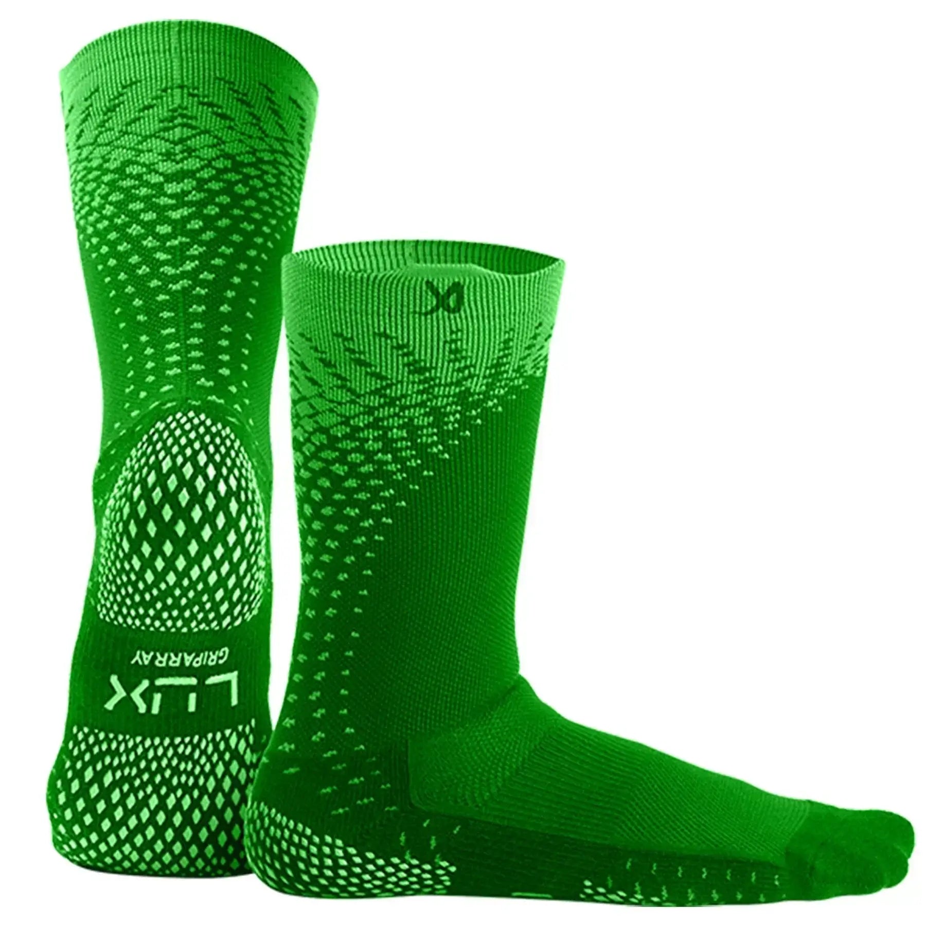 Sport Socks - Performance Grip Cleat Socks - Green - LUX - Green