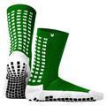 LUX Soccer Grip Socken, Wadenlang, Grün, Erwachsenengröße, Anti-Rutsch Fußballsocken für maximale Stabilität und Langlebigkeit