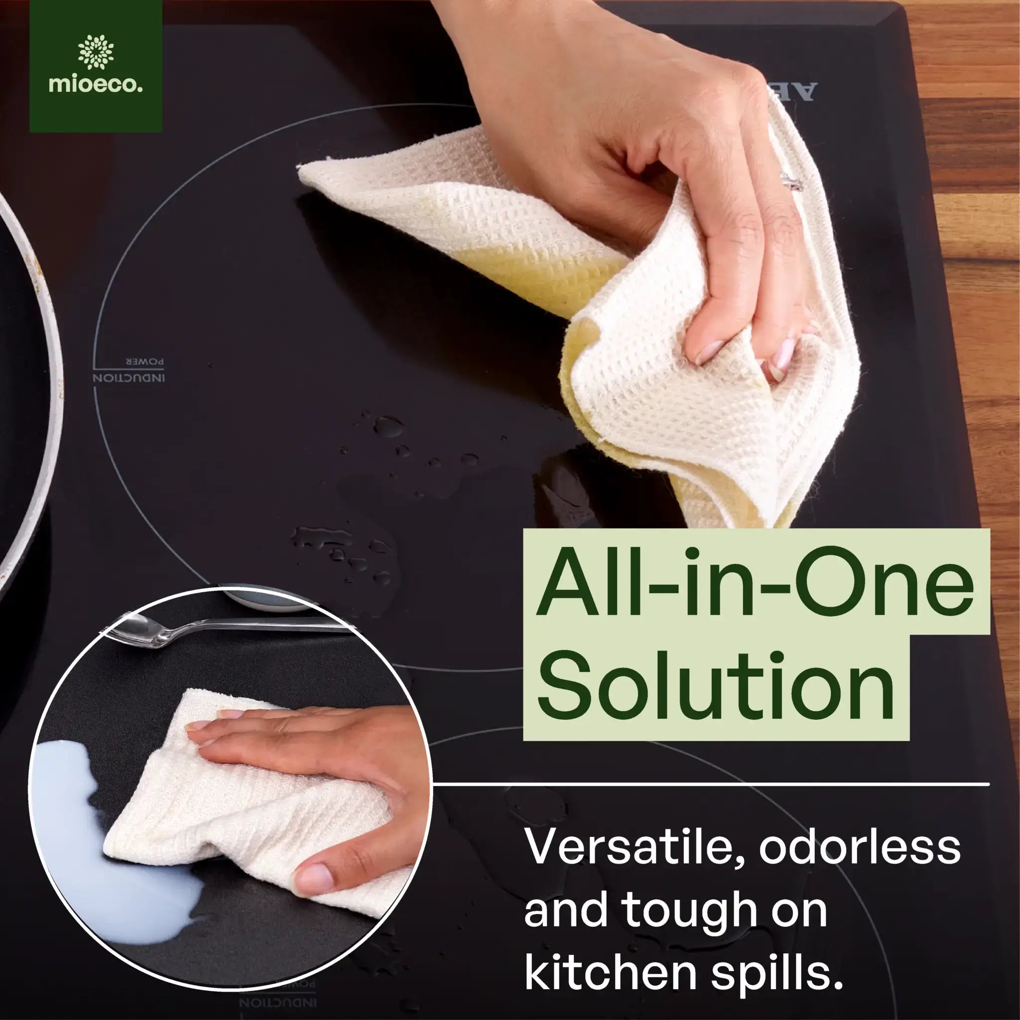 Reusable Paper Towels – Eco-Friendly, Washable & Long-Lasting - 10 pcs