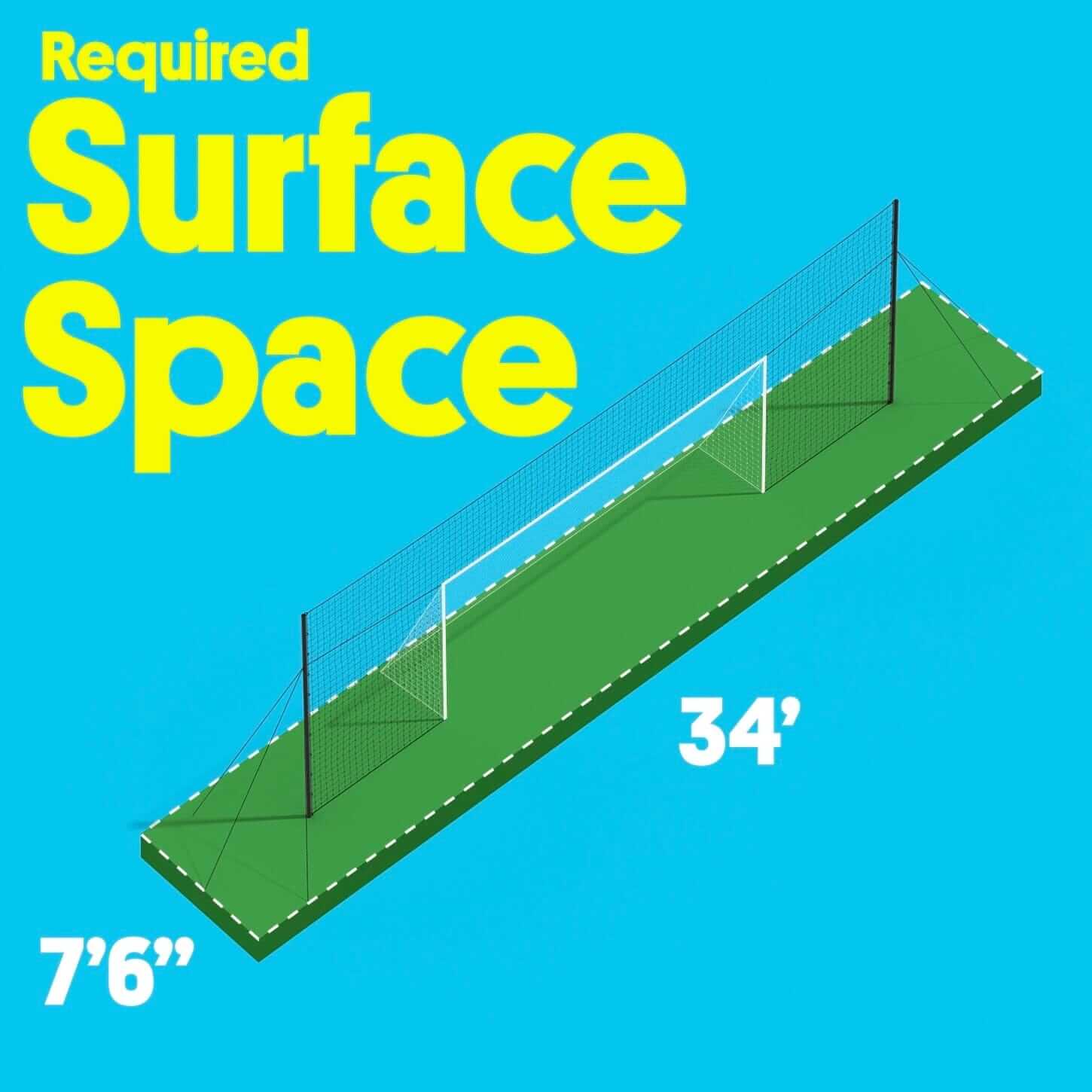 Bramka do piłki nożnej z siatką odbijającą i siatką zabezpieczającą – Open Goaaal Large